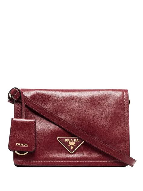 prada small etiquette shoulder bag|Prada bag with small pouch.